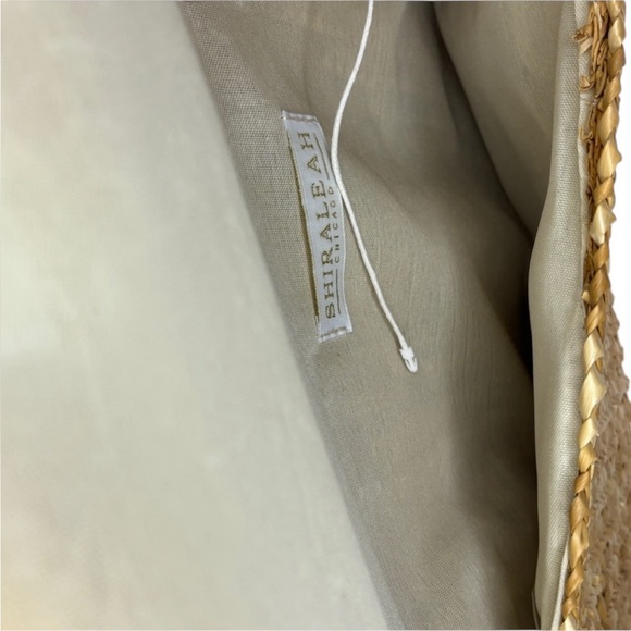 Shiraleah Chicago Pompom Straw Clutch - Picture 7 of 8